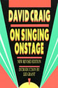 On Singing Onstage book cover